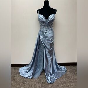 Prom Dress. Size 8. Color: Periwinkle.